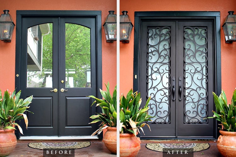 Iron Security Doors Add Beauty and Value to Any Home